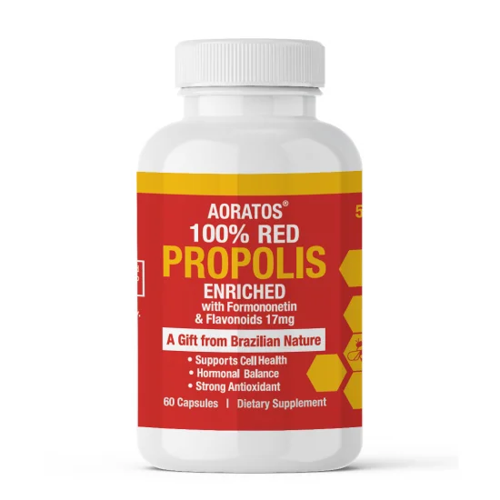 100% Red Propolis Enriched with Formononetin & Flavonoids 17mg