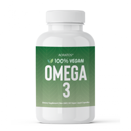 100% Vegan Omega 3-6-9 1000MG 60 Capsules