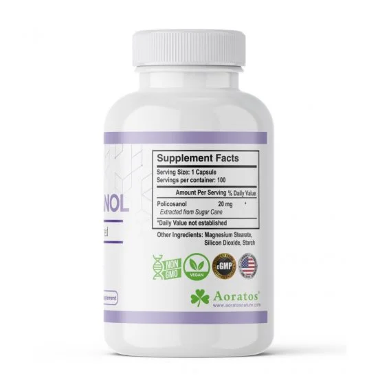 Policosanol 100 Vegetable Capsules