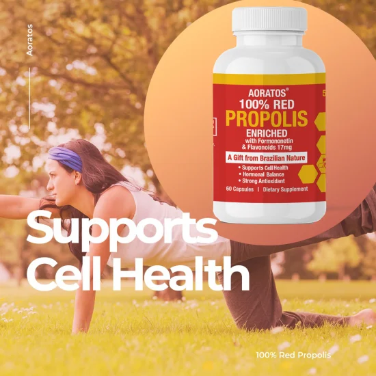 100% Red Propolis Enriched with Formononetin & Flavonoids 17mg